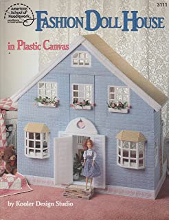 Fashion Doll House in Plastic Canvas