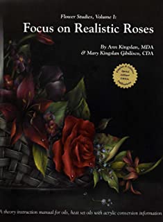 Focus on Realistic Roses Flower Studies, Volume 1